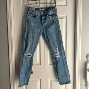 Levi’s wedgie jeans